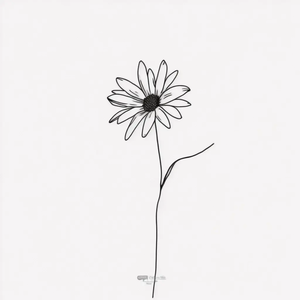 12 Minimalist Flower Tattoo Ideas And Their Hidden Meanings